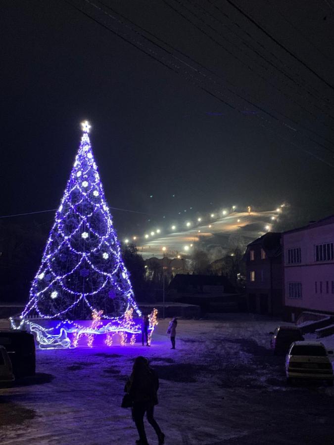 Апартаменты Solnce Karpat โปลยานา ภายนอก รูปภาพ